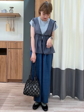 ぁぉぃさん(レディース・162cm)の夏コーディネート