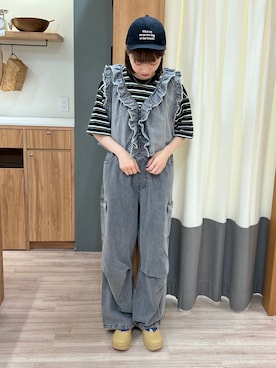 「SM2（エスエムツー）のアイテム」を使った、ぁぉぃさん（レディース・163cm）の夏コーディネート