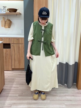 「SM2（エスエムツー）のアイテム」を使った、ぁぉぃさん（レディース・163cm）の夏コーディネート