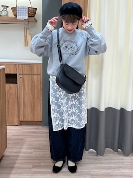 「おめかしコーデ」｜ぁぉぃさん（レディース・162cm）の冬コーディネート