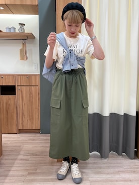 ぁぉぃさん(レディース・162cm)の夏コーディネート