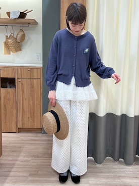 「ゆべしコラボ」｜ぁぉぃさん（レディース・163cm）の春コーディネート