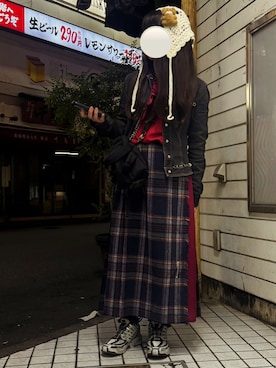 「O'NEIL of DUBLIN（オニールオブダブリン）のアイテム」を使った、つぴさん（レディース・156cm）の春コーディネート