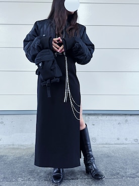 「tanakadaisuke（タナカダイスケ）のアイテム」を使った、つぴさん（レディース・156cm）の春コーディネート