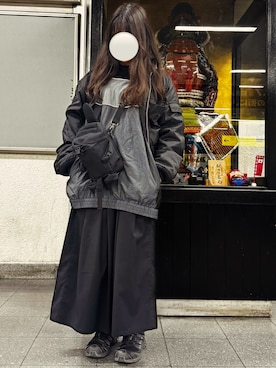 「PHINGERIN（フィンガリン）のアイテム」を使った、つぴさん（レディース・156cm）の冬コーディネート