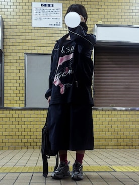 「PRANK PROJECT（プランクプロジェクト）のアイテム」を使った、つぴさん（レディース・156cm）の春コーディネート