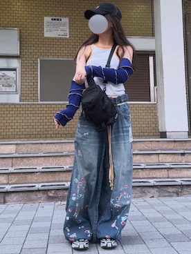 つぴさん（レディース・156cm）の夏コーディネート