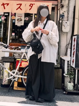 「And A（アンドエー）のアイテム」を使った、つぴさん（レディース・156cm）の夏コーディネート