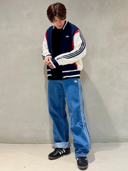 アディカラー デニム ファイヤーバードパンツ / アディダスオリジナル