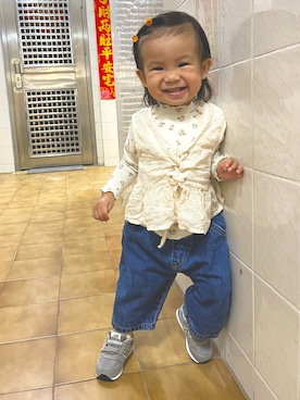 Isanさん（キッズ・80cm）の春コーディネート