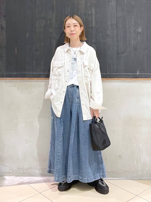 ニコアンド　Misayoハギワイドパンツ ニコアンド Misayo ハギワイドパンツ M - メルカリ