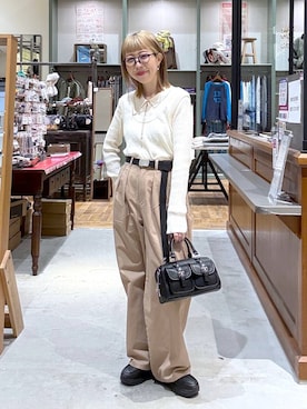 aimiさん（レディース・156cm）の冬コーディネート