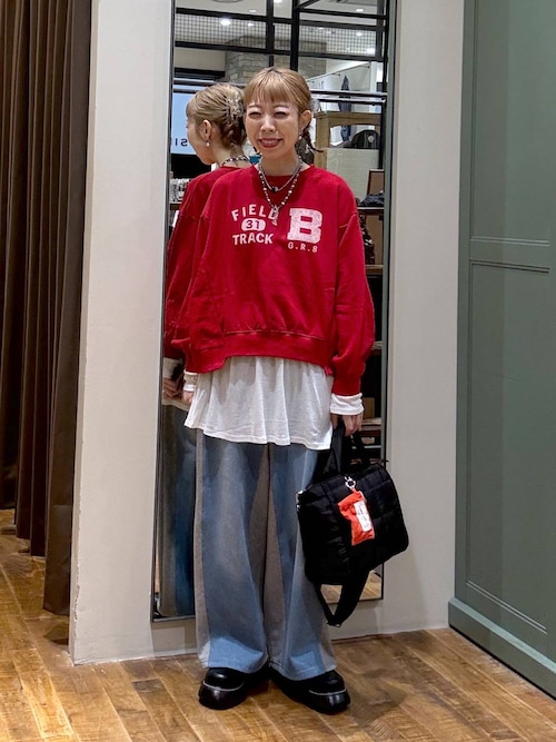 サンドブラスト風リメイクプルオーバー（スウェット）｜niko and