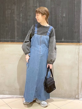 「アイテム（ワンピース/ドレス）」を使った、aimiさん（レディース・156cm・30代）の冬コーディネート