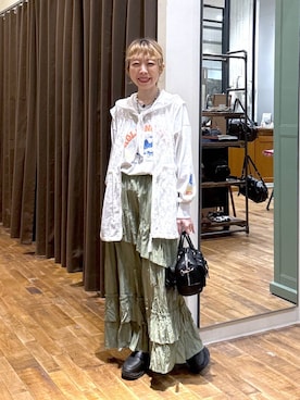 aimiさん（レディース・156cm）の春コーディネート