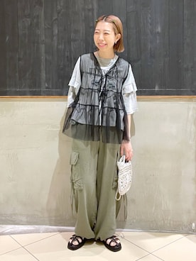 aimiさん（レディース・156cm）の夏コーディネート