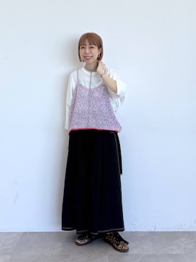 「アイテム（スニーカー）」を使った、aimiさん（レディース・156cm・30代）の春コーディネート