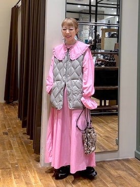 「アイテム（ドレスシューズ）」を使った、aimiさん（レディース・156cm・30代）の秋コーディネート