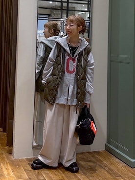 「アイテム（ドレスシューズ）」を使った、aimiさん（レディース・156cm・40代）の秋コーディネート
