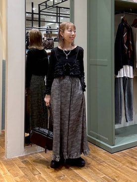 「アイテム（その他トップス）」を使った、aimiさん（レディース・156cm・30代）の秋コーディネート