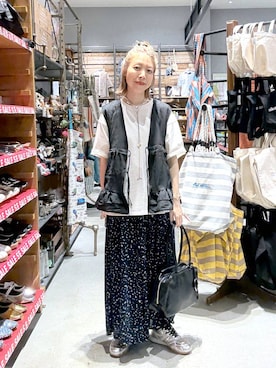 「アイテム（スニーカー）」を使った、aimiさん（レディース・156cm・30代）の夏コーディネート