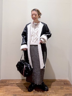 aimiさん（レディース・156cm）の冬コーディネート