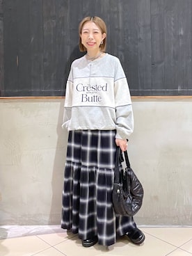 「ドットエスティ秋コーデ」｜「アイテム（その他シューズ）」を使った、aimiさん（レディース・156cm）の秋コーディネート