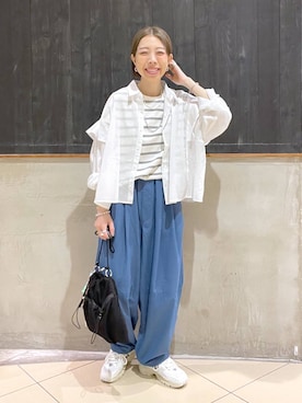 「カラーマイスター_nikoand...」｜aimiさん（レディース・156cm）の夏コーディネート