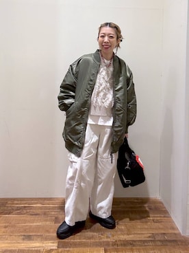 aimiさん（レディース・156cm）の冬コーディネート