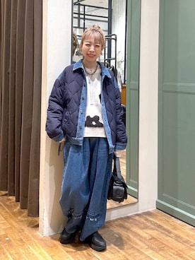 「アイテム（バッグ）」を使った、aimiさん（レディース・156cm・30代）の秋コーディネート