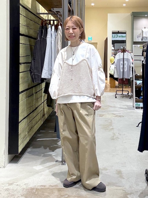 セール】ツイストスリーブデザインプルオーバー（Tシャツ