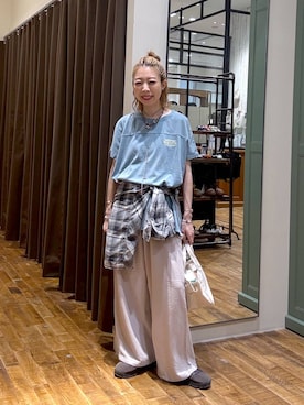 「アイテム（バッグ）」を使った、aimiさん（レディース・156cm・30代）の夏コーディネート