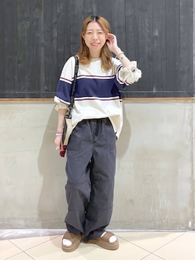 「DODとニコアンド_nikoand...」｜aimiさん（レディース・156cm）の春コーディネート