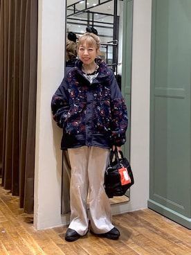 「アイテム（シュシュ）」を使った、aimiさん（レディース・156cm・30代）の秋コーディネート