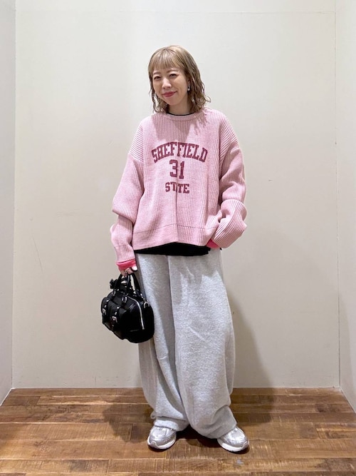 セール】フワフワフェザースウェットパンツ（スウェットパンツ）｜niko