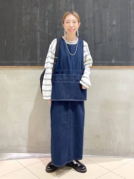 「アイテム（ワンピース/ドレス）」を使った、aimiさん（レディース・156cm・30代）の冬コーディネート