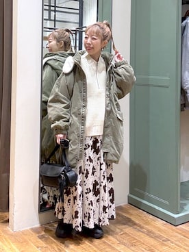 「アイテム（ブルゾン）」を使った、aimiさん（レディース・156cm・40代）の秋コーディネート