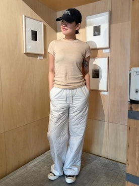 「Saturdays NYC（サタデーズ ニューヨークシティ ）のアイテム」を使った、yzkさん（レディース・165cm）の冬コーディネート