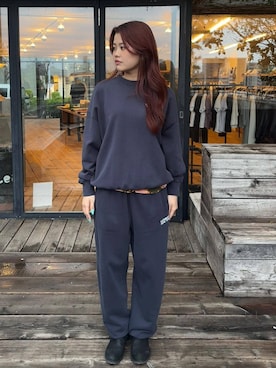 「Saturdays NYC（サタデーズ ニューヨークシティ ）のアイテム」を使った、yzkさん（レディース・165cm）の春コーディネート