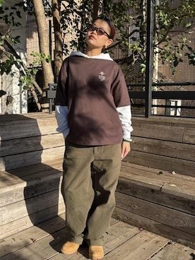 「初秋コーデ」｜yzkさん（レディース・165cm）の冬コーディネート