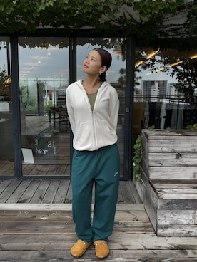 「Saturdays NYC（サタデーズ ニューヨークシティ ）のアイテム」を使った、yzkさん（レディース・163cm）の秋コーディネート