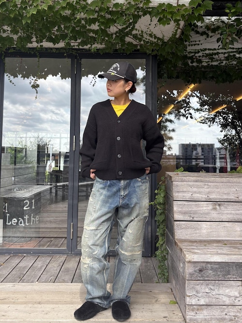 セール】Michael Plaited Waffle Cardigan（カーディガン/ボレロ