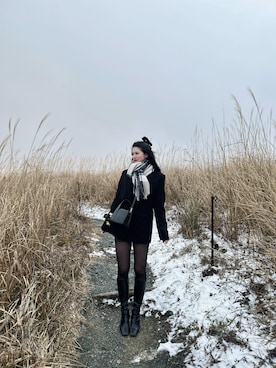 .m.さん(レディース・167cm)の冬コーディネート