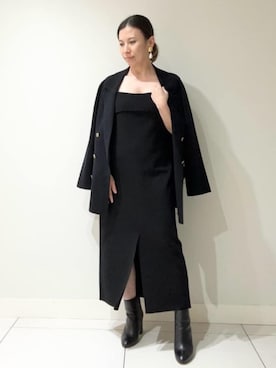 「EPOCA（エポカ）のアイテム（ワンピース/ドレス）」を使った、EPOCAさん（レディース・154cm）の秋コーディネート