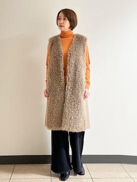 「EPOCA（エポカ）のアイテム」を使った、EPOCAさん（レディース・164cm）の冬コーディネート