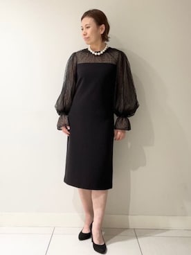 「EPOCA（エポカ）のアイテム（ワンピース/ドレス）」を使った、EPOCAさん（レディース・154cm）の秋コーディネート