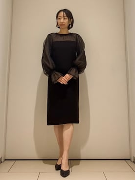 「EPOCA（エポカ）のアイテム（ワンピース/ドレス）」を使った、EPOCAさん（レディース・163cm）の秋コーディネート