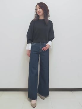 「EPOCA（エポカ）のアイテム」を使った、EPOCAさん（レディース・168cm）の冬コーディネート