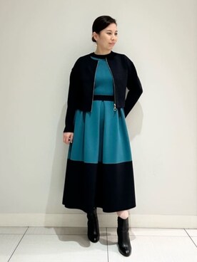 「EPOCA（エポカ）のアイテム（ワンピース/ドレス）」を使った、EPOCAさん（レディース・154cm）の秋コーディネート