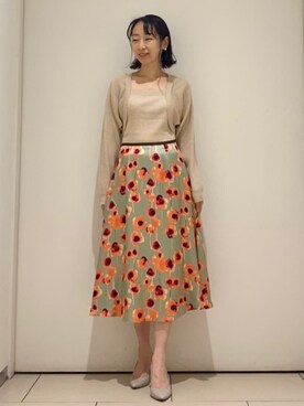 「EPOCA（エポカ）のアイテム」を使った、EPOCAさん（レディース・161cm）の秋コーディネート